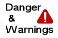 Lightning Ridge Danger and Warnings